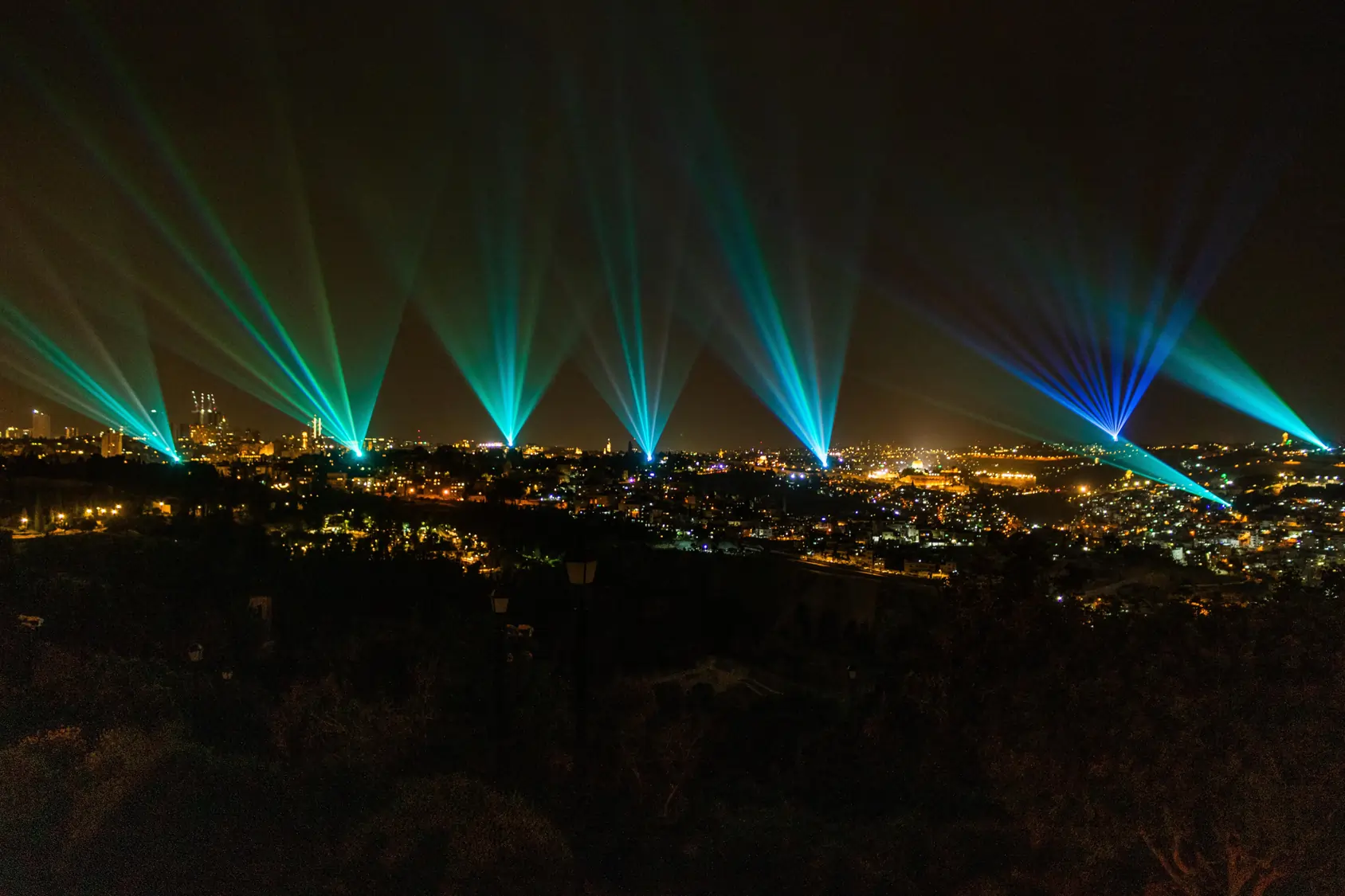 מופע האורות ירושלים