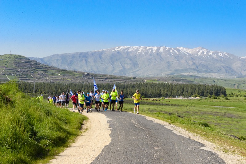 ריצת האנדרטאות בגולן 2024