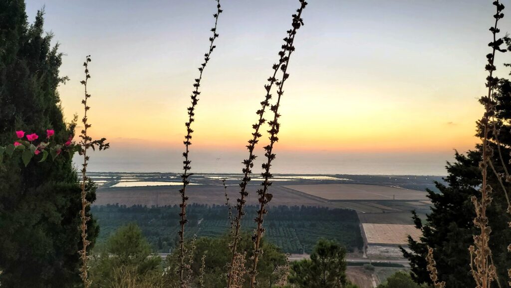 שקיעה מלון אלמא